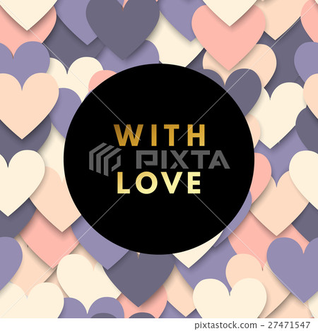 Valentine day greeting card. 27471547