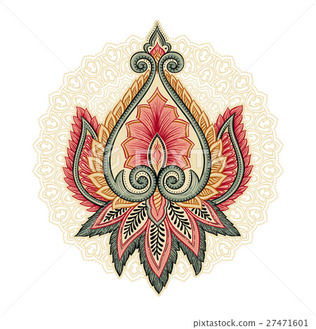 Ornamental Floral Elements 27471601