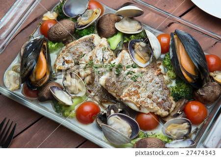 acqua pazza of red snapper acqua pazza of red snapper 27474343