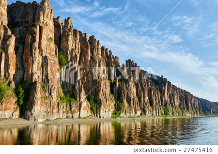 Lena Pillars, national park in Yakutia Lena Pillars, national park in Yakutia 27475416