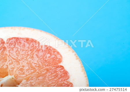 grapefruit with blue background grapefruit with blue background 27475514