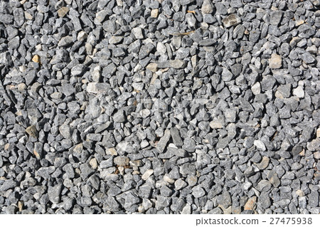 close up grey granite gravel background  27475938