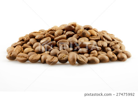 Coffee Beans Isolated on White Background Coffee Beans Isolated on White Background 27475992