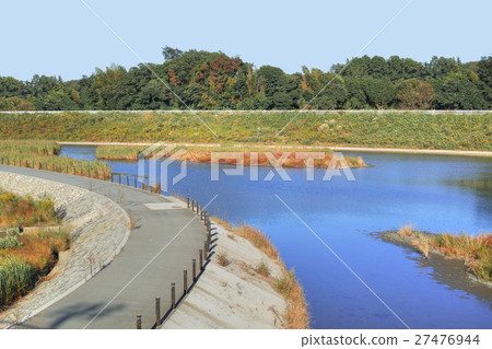Sakai河流域公園Imada遊樂場的風景（正在建設中） 27476944