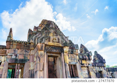 Prasat Hin Muang Tam with Blue Sky 27477870