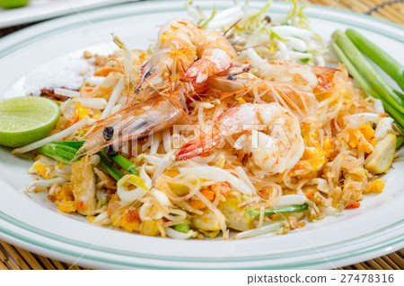 Thai Fried Noodles Thai Fried Noodles 27478316