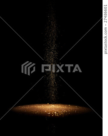 閃閃發光的金色閃耀 27486601