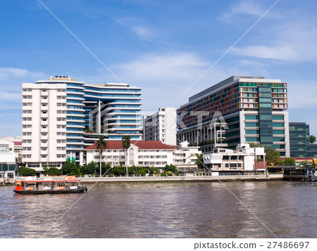 The first hospital in Thailand under blue sky The first hospital in Thailand under blue sky 27486697