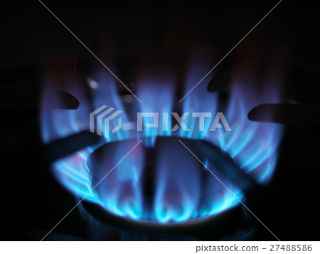 Gas stove flame Gas stove flame 27488586