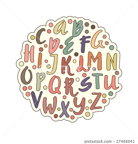 Unique vector alphabet. Unique vector alphabet. 27488841