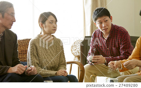 Family two generations team 27489280