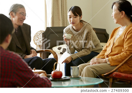 Family team two generations Family team two generations 27489300