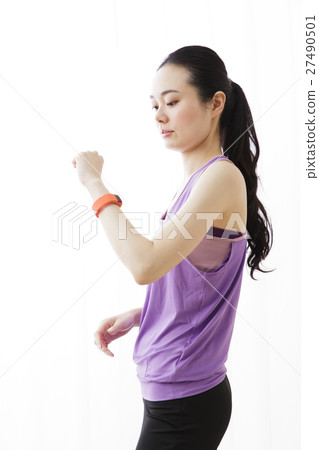 健身運動鍛煉可穿戴終端女性身體鍛煉運動 27490501