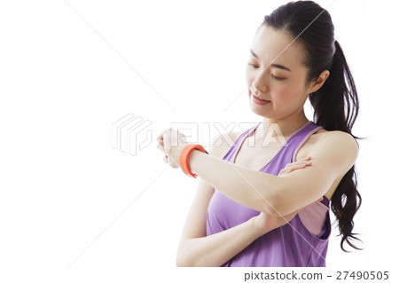 健身運動鍛煉可穿戴終端女性身體鍛煉運動 27490505