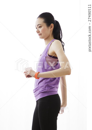 健身運動Smaho智能手機鍛煉可穿戴終端女性身體鍛煉運動 27490511
