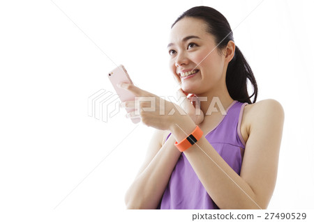 健身運動Smaho智能手機鍛煉可穿戴終端女性身體鍛煉運動 27490529