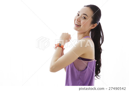 健身運動鍛煉可穿戴終端女性身體鍛煉運動 27490542