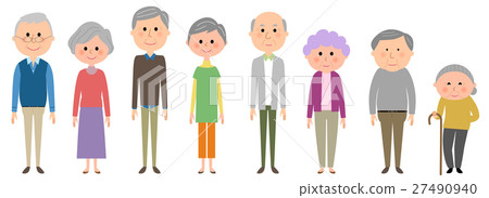 高級老年人 高級老年人 27490940