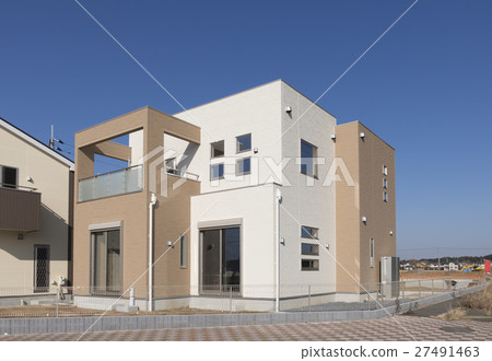 Residential residential area image Aozora Kariyuki Design house 27491463