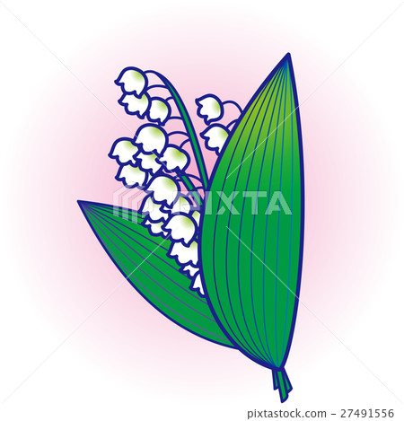 Suzuran花束粉紅色模糊 27491556