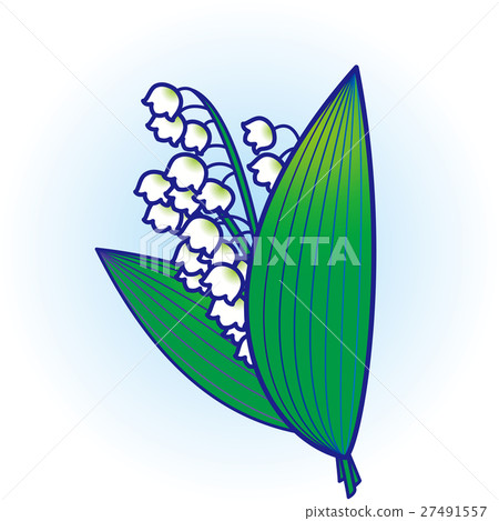 Suzuran花束藍色模糊 27491557