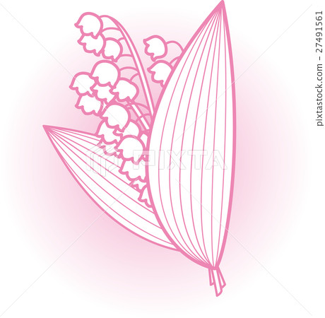 Suzuran花束粉紅色線模糊 27491561