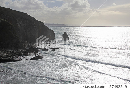 Coast in backlight 27492249