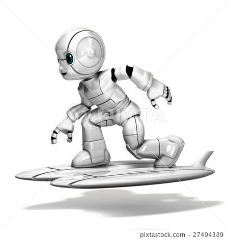 機器人衝浪 27494389