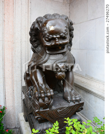 lion Statue, ancient Chinese traditional arts lion Statue, ancient Chinese traditional arts 27496270