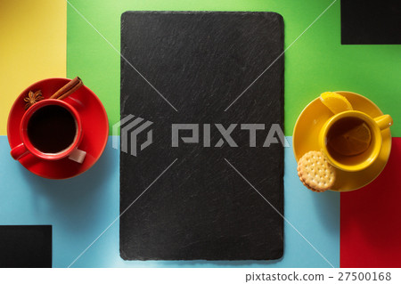 cup of coffee and tea cup of coffee and tea 27500168