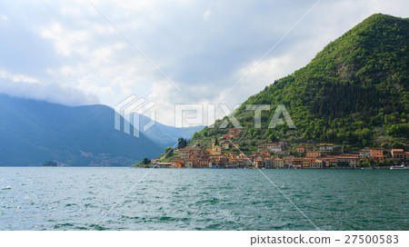 Lake panorama from "Monte Isola", Italy 27500583
