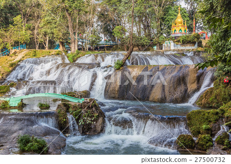 Pwe Gauk Waterfall Pyin Oo Lwin Myanmar 27500732