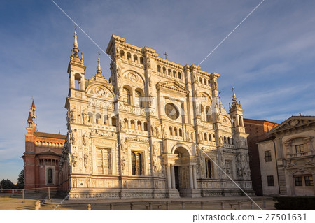 Pavia Carthusian monastery facade 27501631