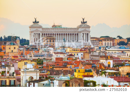 Altare Della Patria monument in Rome Altare Della Patria monument in Rome 27502010