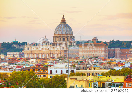 The Papal Basilica of St. Peter in Vatican city The Papal Basilica of St. Peter in Vatican city 27502012