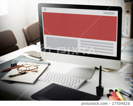 Web Design Template Copy Space Concept Web Design Template Copy Space Concept 27504828