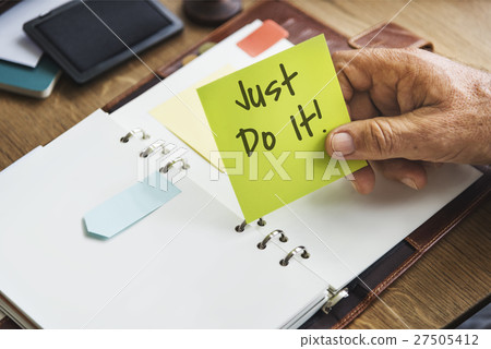 Just Do It Plan Motivate Concept Just Do It Plan Motivate Concept 27505412
