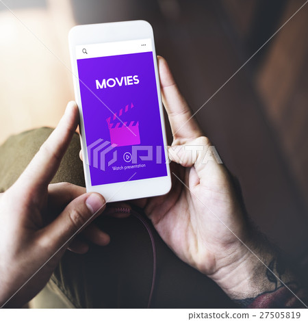 Media Movie Entertainment Graphic Concept 27505819