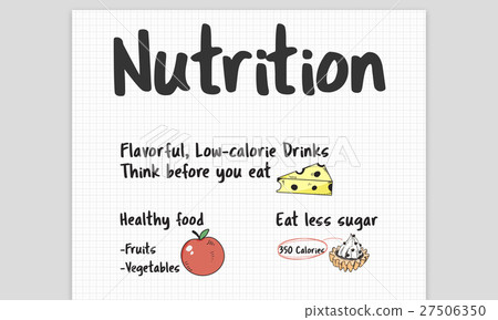 Healthy Diet Notes To Do List Concept 27506350