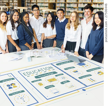 Education Knowledge Study Icons COncept Education Knowledge Study Icons COncept 27506446