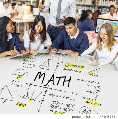 Methematics Math Algebra Calculus Numbers Concept 27506514