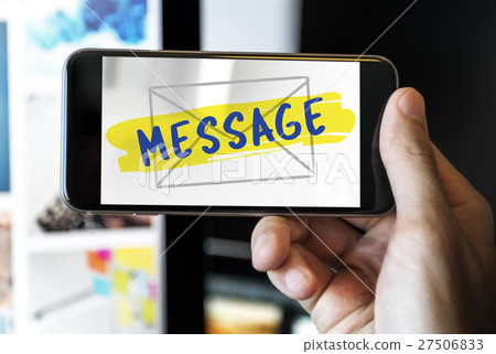 Message Communication Connection Contact Concept 27506833