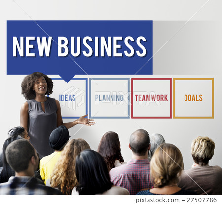 Business Box Words Diagram Concept Business Box Words Diagram Concept 27507786