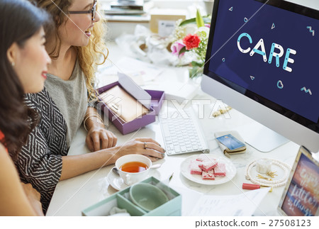 Geometric Font Charity Volunteer Concept Geometric Font Charity Volunteer Concept 27508123