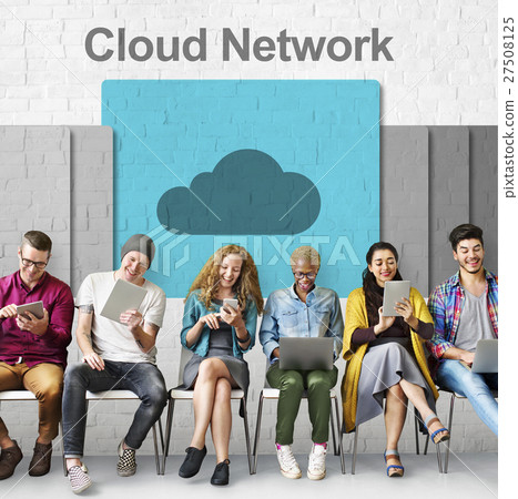 Communication Connection Cloud Network Concept 27508125