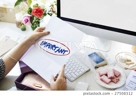 Important Prioritize Urgent Focus Issues Work Concept 27508312