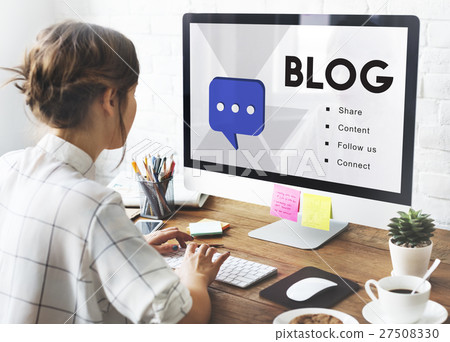 Social Network Communication Connection Concept 27508330