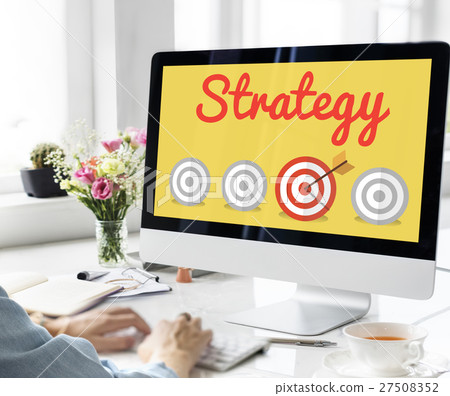 Target Goal Mission Strategy Icon Concept Target Goal Mission Strategy Icon Concept 27508352