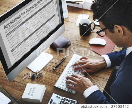 Application Form Document Filling Concept 27508442