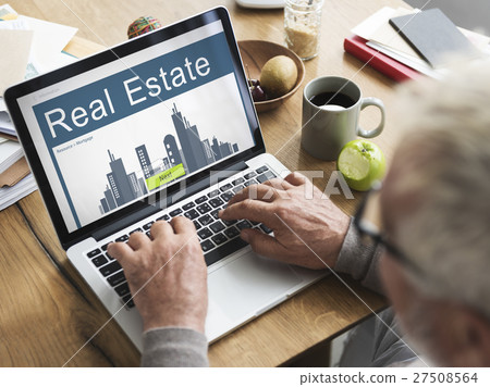 Business Property Mortgage Rent Concept Business Property Mortgage Rent Concept 27508564